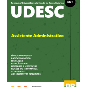 Apostila UDESC Assistente Administrativo 2026