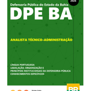 Apostila DPE BA Analista Técnico Administração 2026