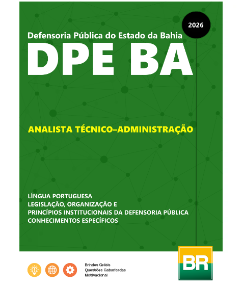 Apostila DPE BA Analista Técnico Administração 2026