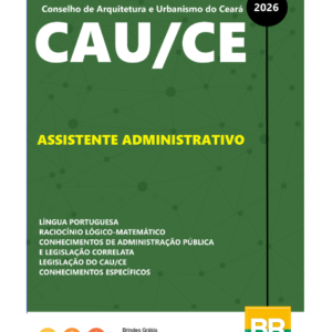 Apostila CAU CE 2026 - Assistente Administrativo