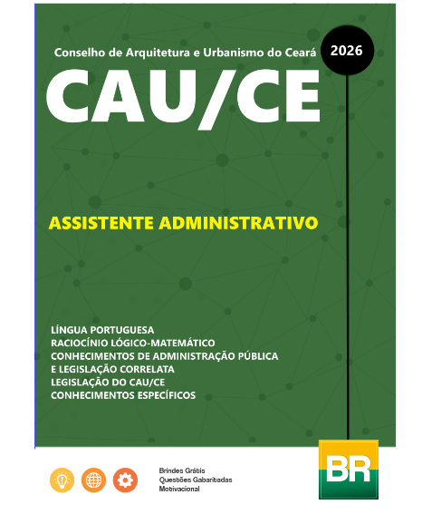 Apostila CAU CE 2026 - Assistente Administrativo