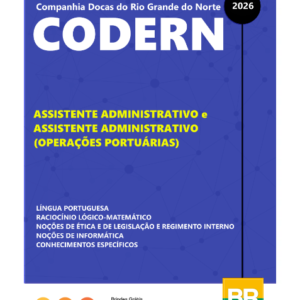 Apostila CODERN 2026 - Assistente Administrativo e Operações Portuárias