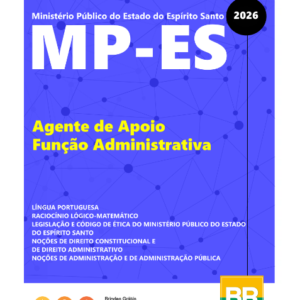 Apostila MP ES Agente de Apoio - Função Administrativa 2026
