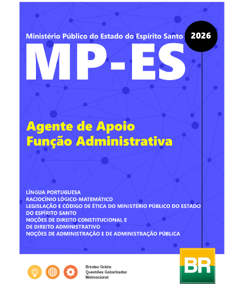Apostila MP ES Agente de Apoio - Função Administrativa 2026