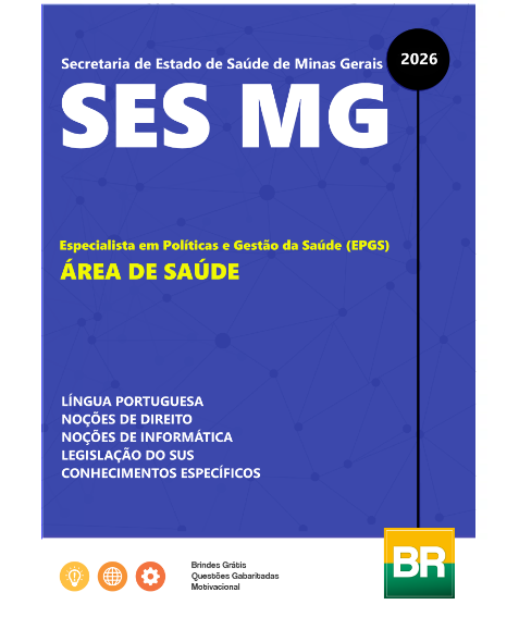 Apostila SES MG - Área da Saúde 2026