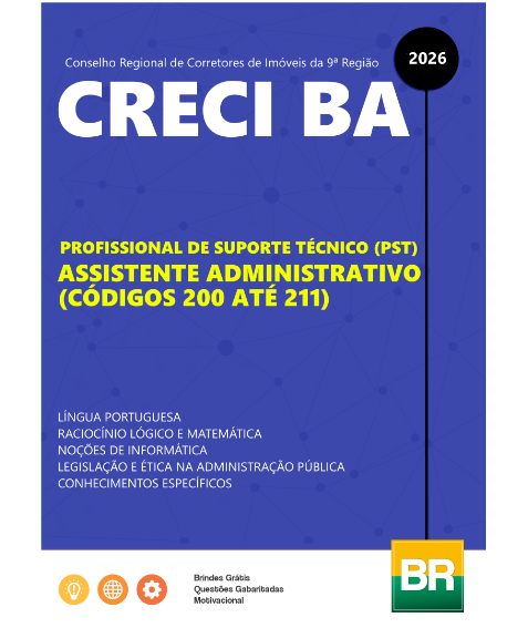 Apostila CRECI-BA Assistente Administrativo 2026