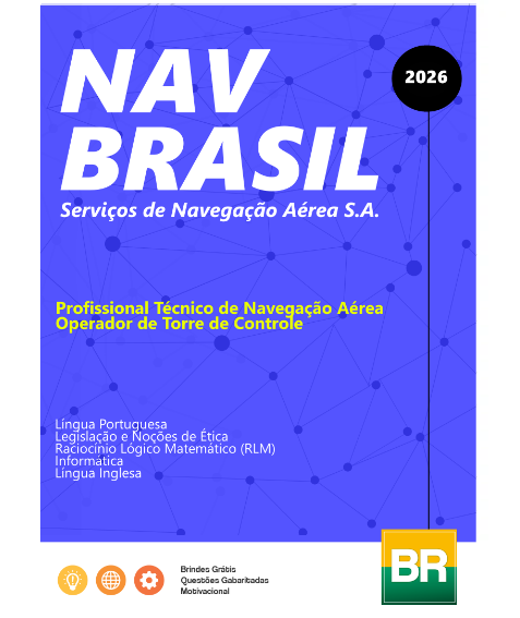 Apostila NAV Brasil Profissional Técnico de Navegação Aérea - Operador de Torre de Controle 2026