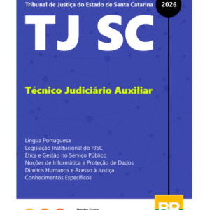 Apostila TJ SC Técnico Judiciário Auxiliar 2026