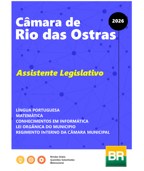 Apostila Assistente Legislativo Câmara de Rio das Ostras 2026