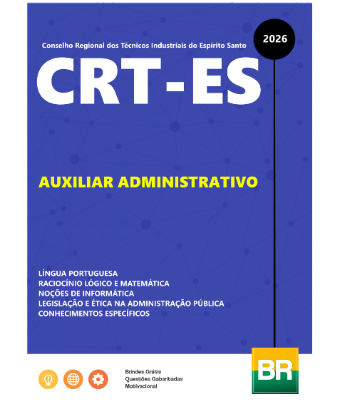 Apostila CRT ES Auxiliar Administrativo 2026