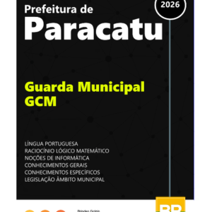 Apostila Guarda Civil Municipal - GCM Paracatu MG 2026