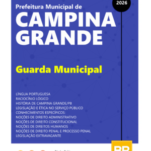 Apostila Guarda Municipal Campina Grande 2026