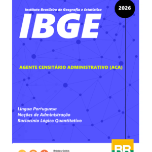 Apostila IBGE Agente Censitário Administrativo - ACA 2026