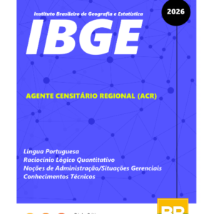 Apostila IBGE Agente Censitário Regional - ACR 2026