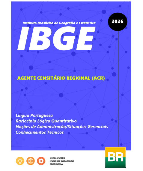 Apostila IBGE Agente Censitário Regional - ACR 2026