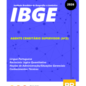 Apostila IBGE Agente Censitário Supervisor - ACS 2026