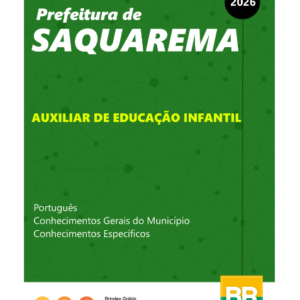 Apostila Saquarema Auxiliar de Educação Infantil 2026