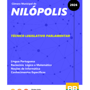 Apostila Câmara de Nilópolis 2026 Técnico Legislativo Parlamentar