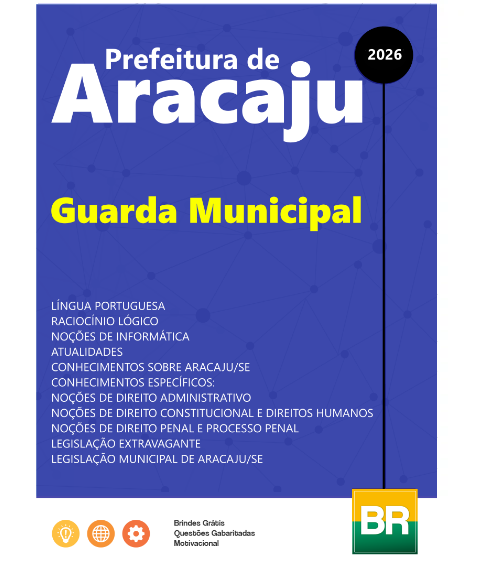 Apostila Guarda Municipal Aracaju 2026 - GCM