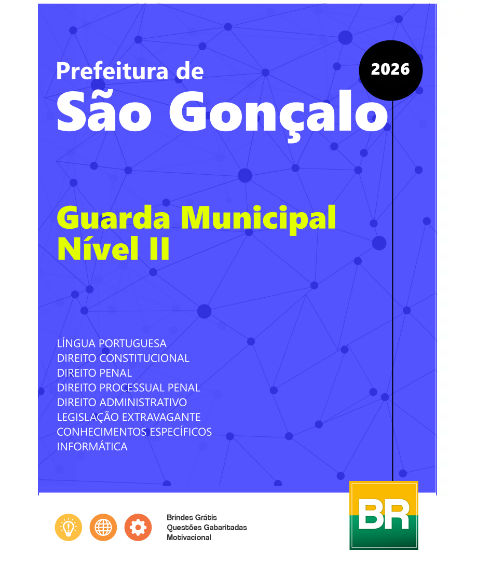 Apostila Guarda Municipal São Gonçalo 2026 (Nível II)