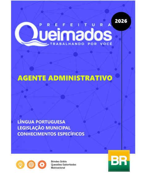 Apostila Prefeitura de Queimados 2026 - Agente Administrativo